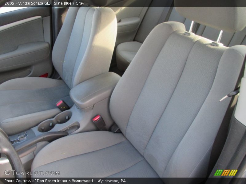 Slate Blue / Gray 2009 Hyundai Sonata GLS