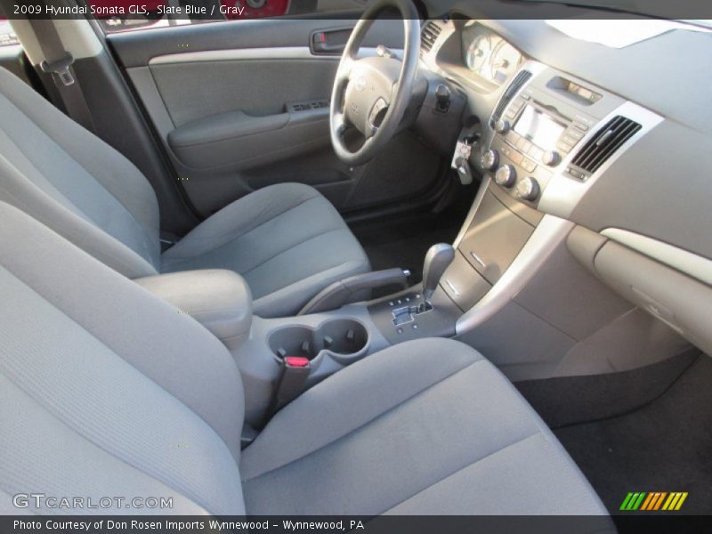 Slate Blue / Gray 2009 Hyundai Sonata GLS