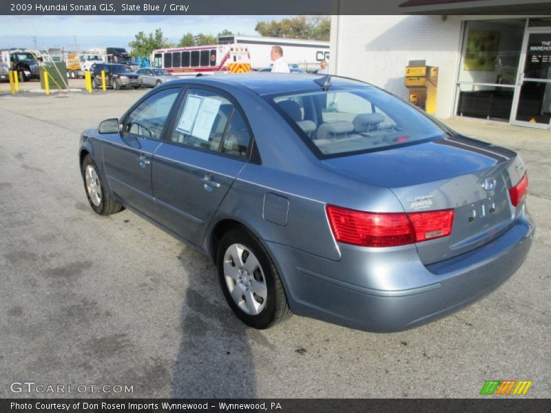 Slate Blue / Gray 2009 Hyundai Sonata GLS