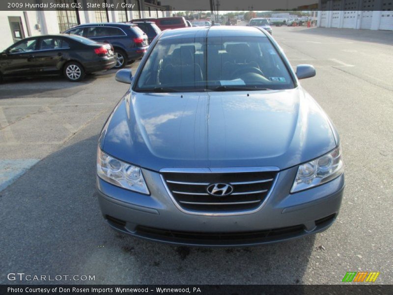 Slate Blue / Gray 2009 Hyundai Sonata GLS