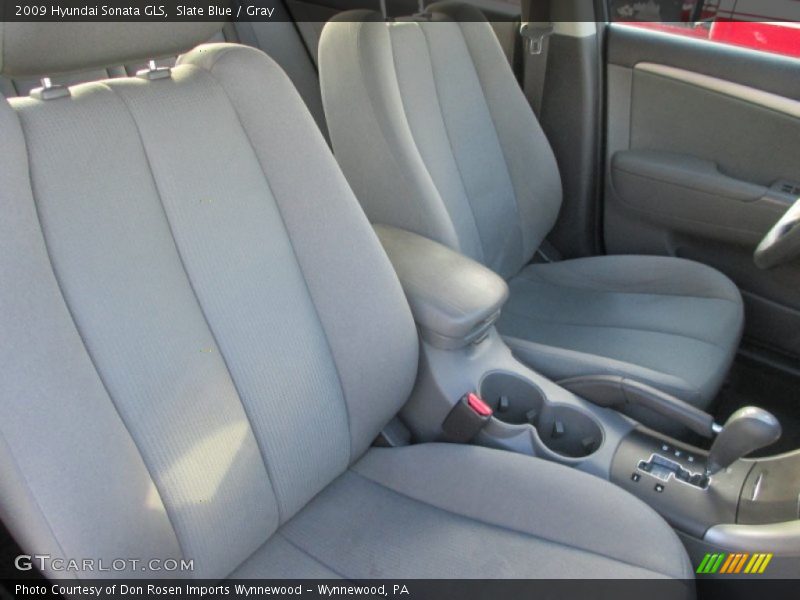 Slate Blue / Gray 2009 Hyundai Sonata GLS
