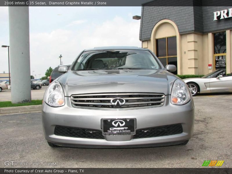 Diamond Graphite Metallic / Stone 2006 Infiniti G 35 Sedan