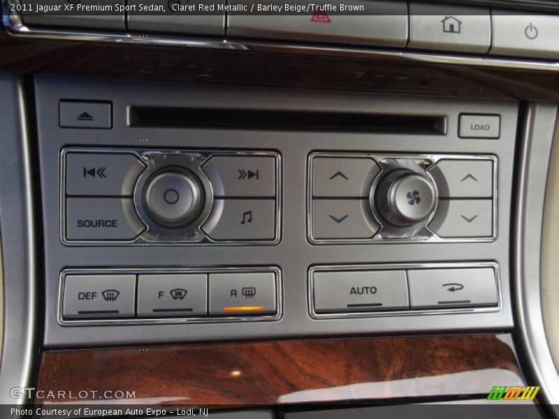 Claret Red Metallic / Barley Beige/Truffle Brown 2011 Jaguar XF Premium Sport Sedan