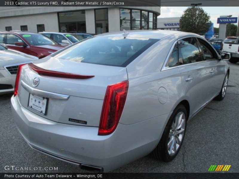 Radiant Silver Metallic / Shale/Cocoa 2013 Cadillac XTS Luxury FWD