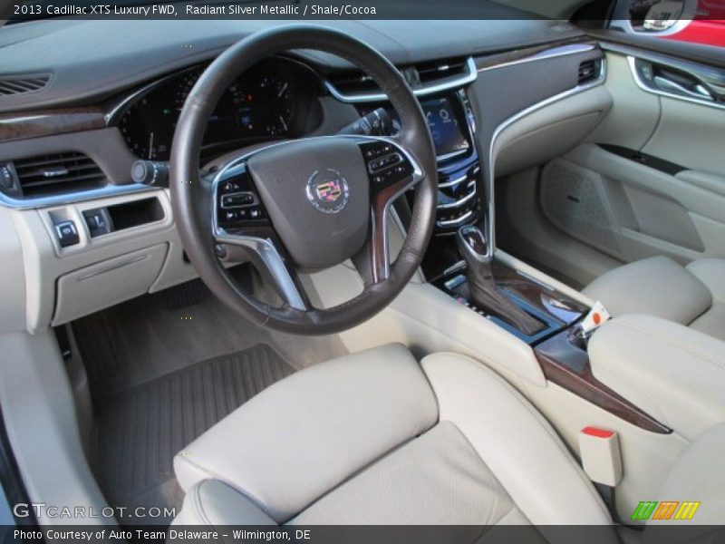 Radiant Silver Metallic / Shale/Cocoa 2013 Cadillac XTS Luxury FWD