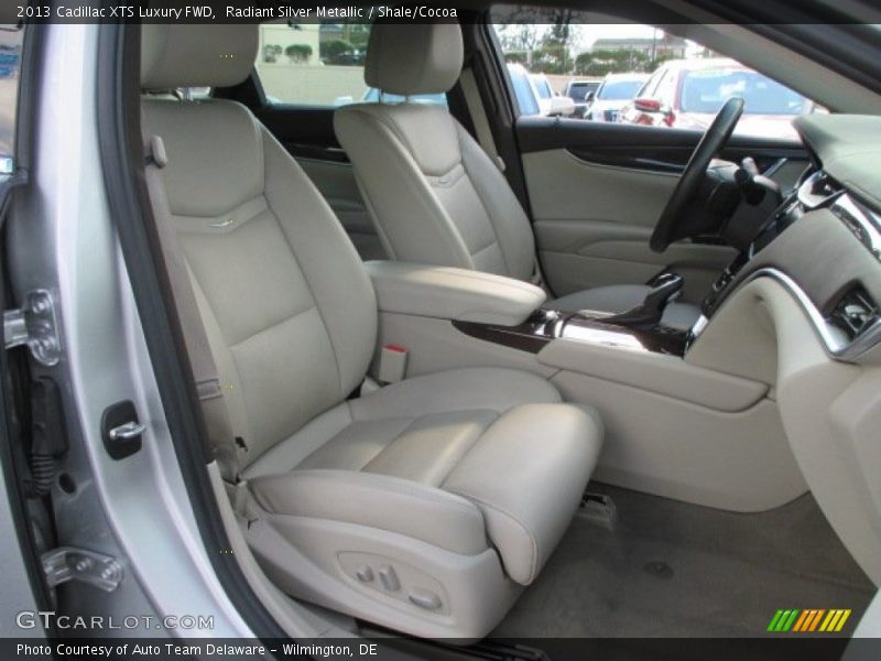 Radiant Silver Metallic / Shale/Cocoa 2013 Cadillac XTS Luxury FWD