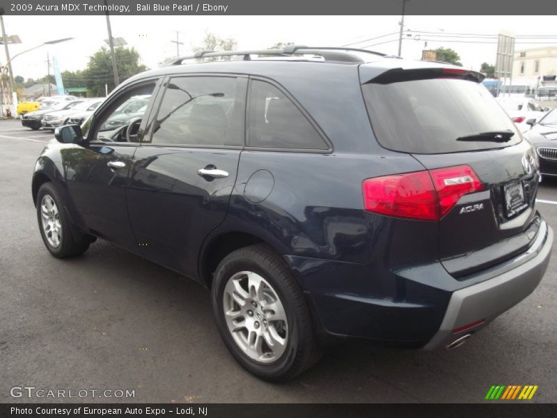 Bali Blue Pearl / Ebony 2009 Acura MDX Technology