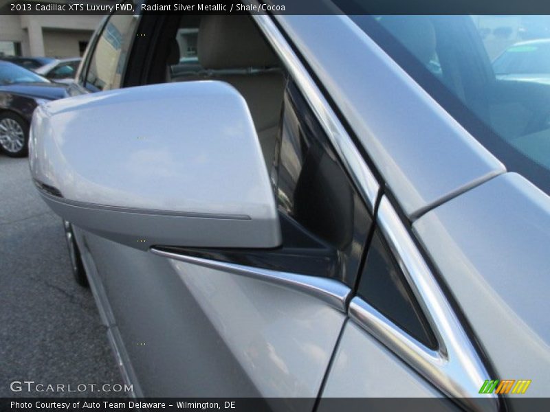 Radiant Silver Metallic / Shale/Cocoa 2013 Cadillac XTS Luxury FWD