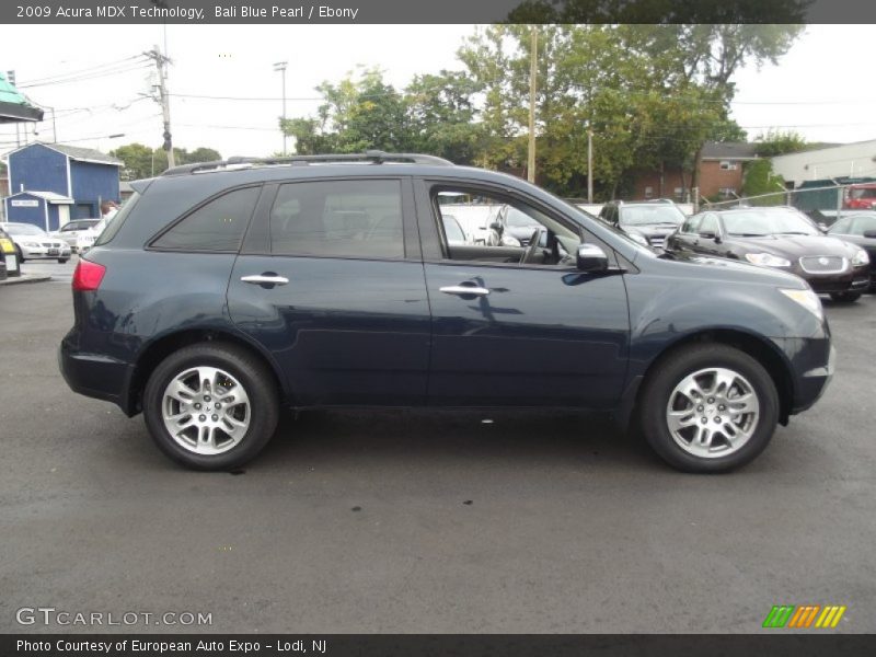 Bali Blue Pearl / Ebony 2009 Acura MDX Technology