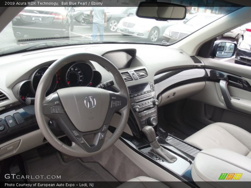 Bali Blue Pearl / Ebony 2009 Acura MDX Technology