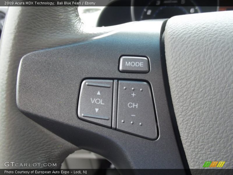 Bali Blue Pearl / Ebony 2009 Acura MDX Technology