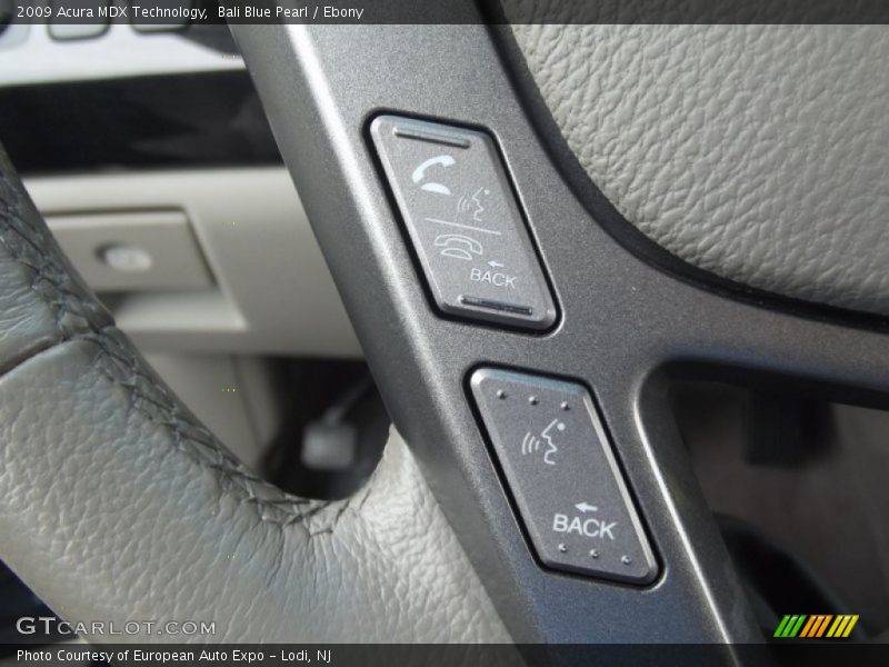 Bali Blue Pearl / Ebony 2009 Acura MDX Technology