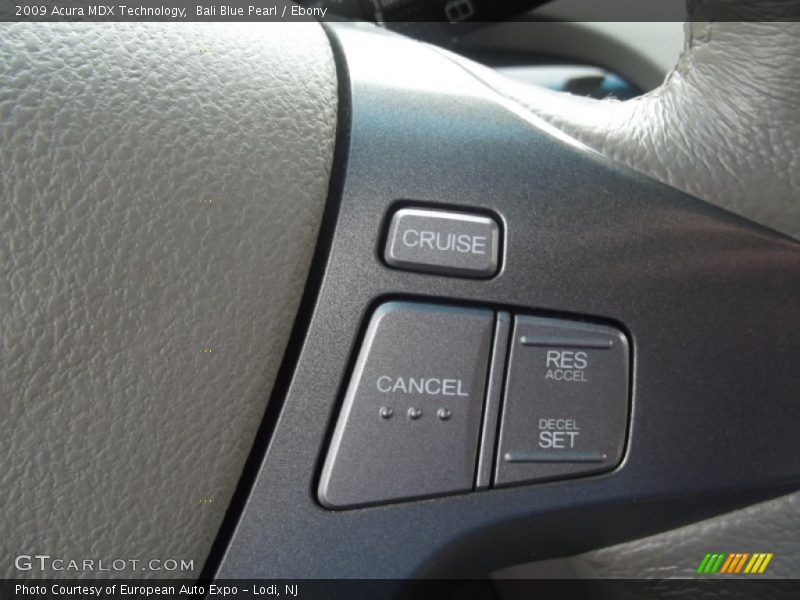 Bali Blue Pearl / Ebony 2009 Acura MDX Technology