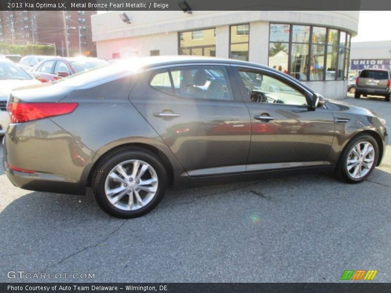 Metal Bronze Pearl Metallic / Beige 2013 Kia Optima LX