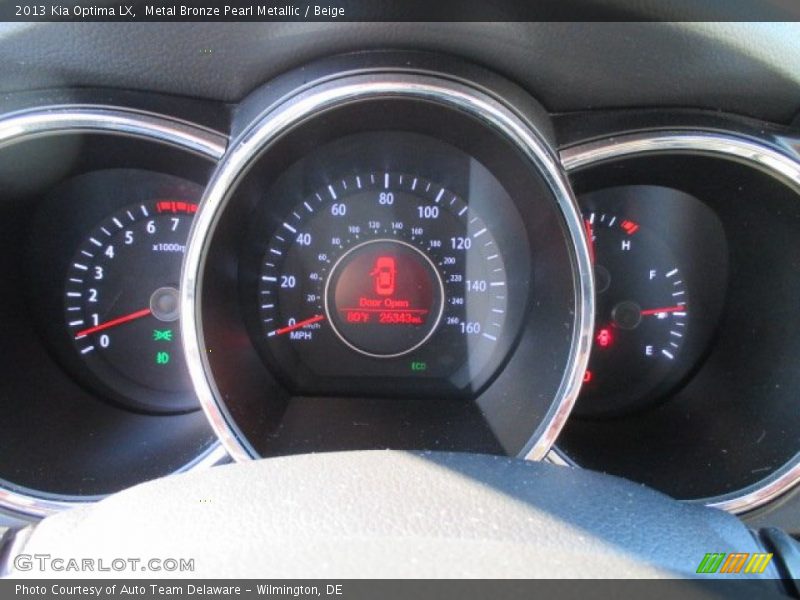 Metal Bronze Pearl Metallic / Beige 2013 Kia Optima LX