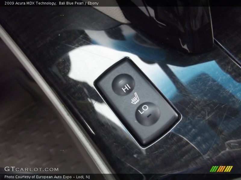 Bali Blue Pearl / Ebony 2009 Acura MDX Technology