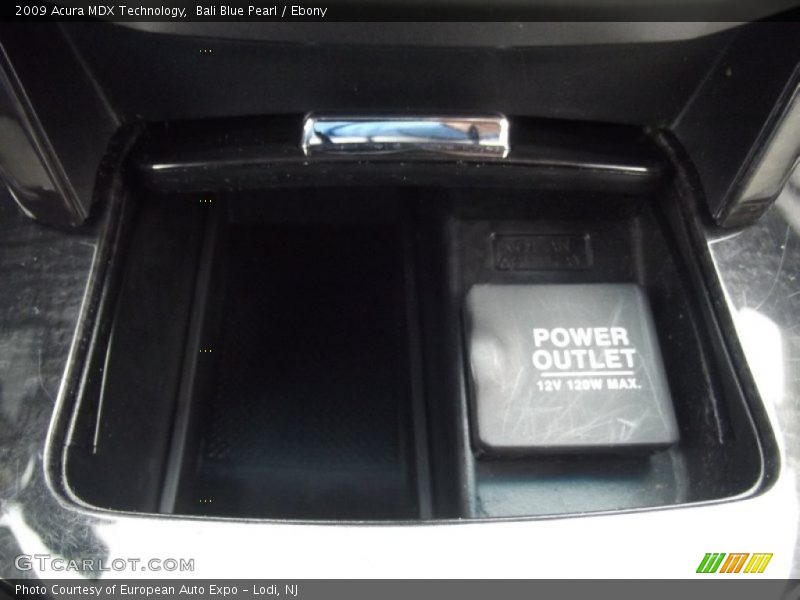 Bali Blue Pearl / Ebony 2009 Acura MDX Technology