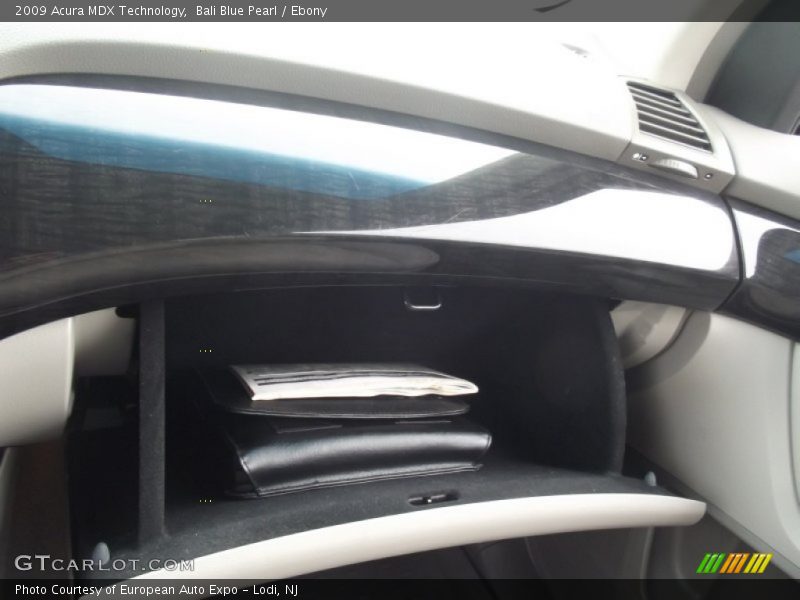 Bali Blue Pearl / Ebony 2009 Acura MDX Technology