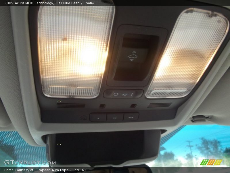 Bali Blue Pearl / Ebony 2009 Acura MDX Technology