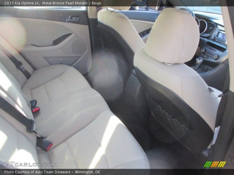 Metal Bronze Pearl Metallic / Beige 2013 Kia Optima LX