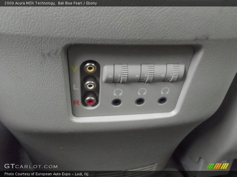 Bali Blue Pearl / Ebony 2009 Acura MDX Technology