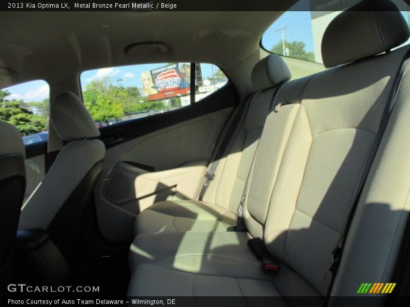 Metal Bronze Pearl Metallic / Beige 2013 Kia Optima LX