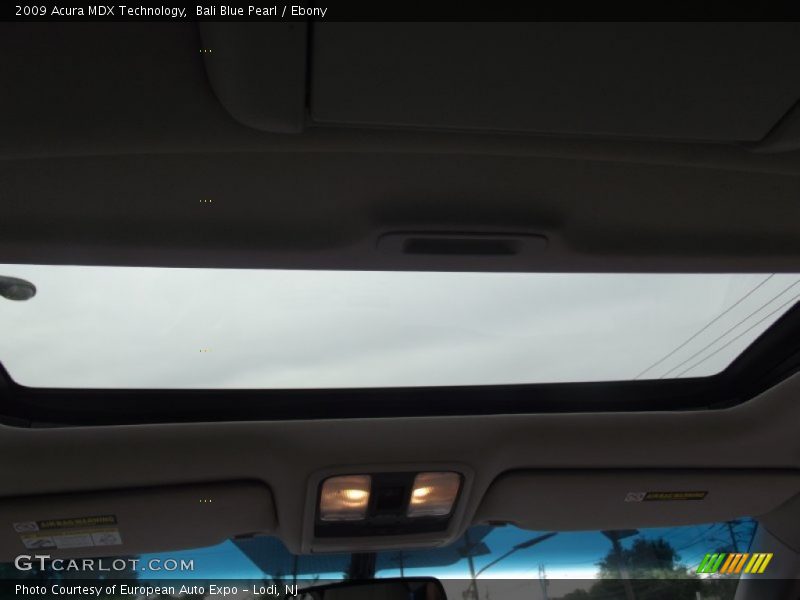 Bali Blue Pearl / Ebony 2009 Acura MDX Technology