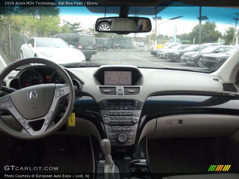 Bali Blue Pearl / Ebony 2009 Acura MDX Technology