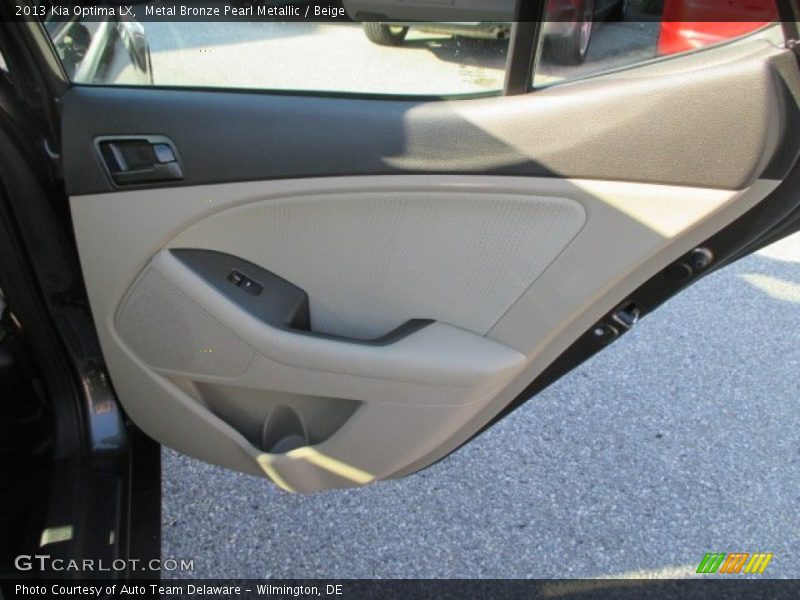Metal Bronze Pearl Metallic / Beige 2013 Kia Optima LX