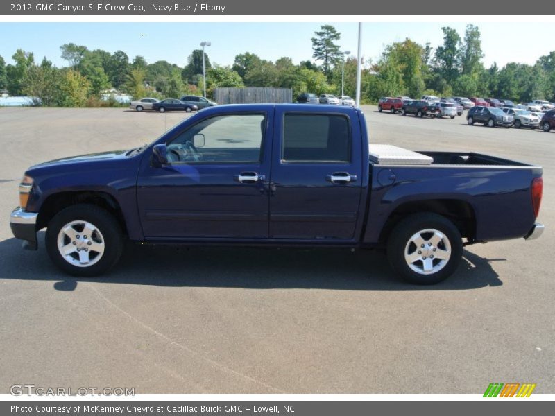 Navy Blue / Ebony 2012 GMC Canyon SLE Crew Cab