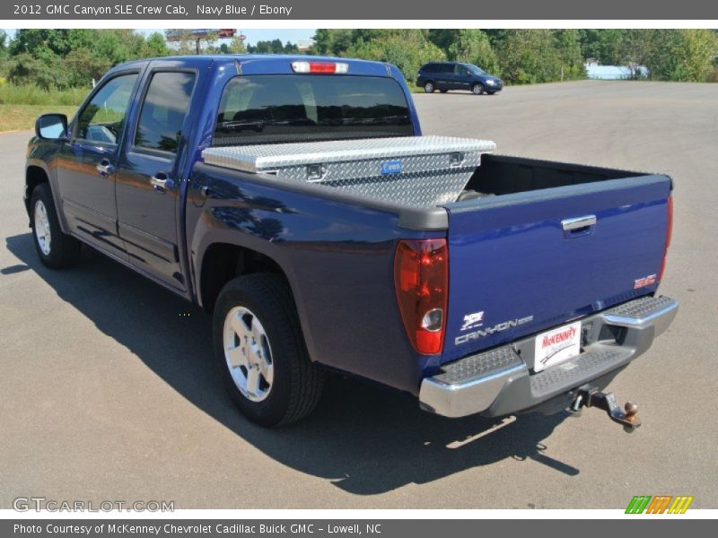 Navy Blue / Ebony 2012 GMC Canyon SLE Crew Cab