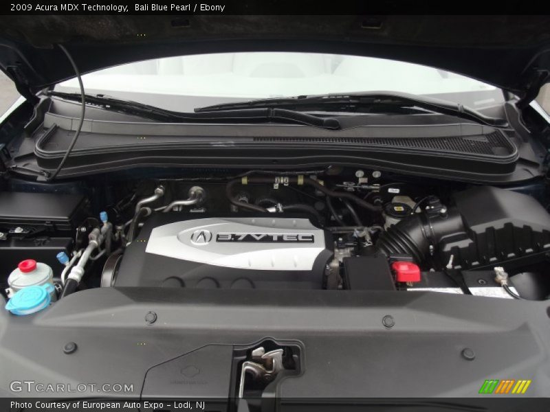 Bali Blue Pearl / Ebony 2009 Acura MDX Technology