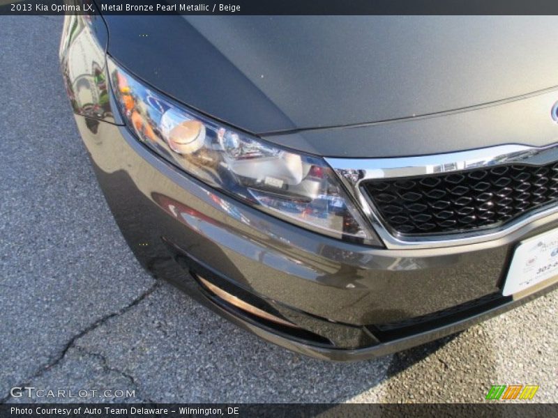 Metal Bronze Pearl Metallic / Beige 2013 Kia Optima LX