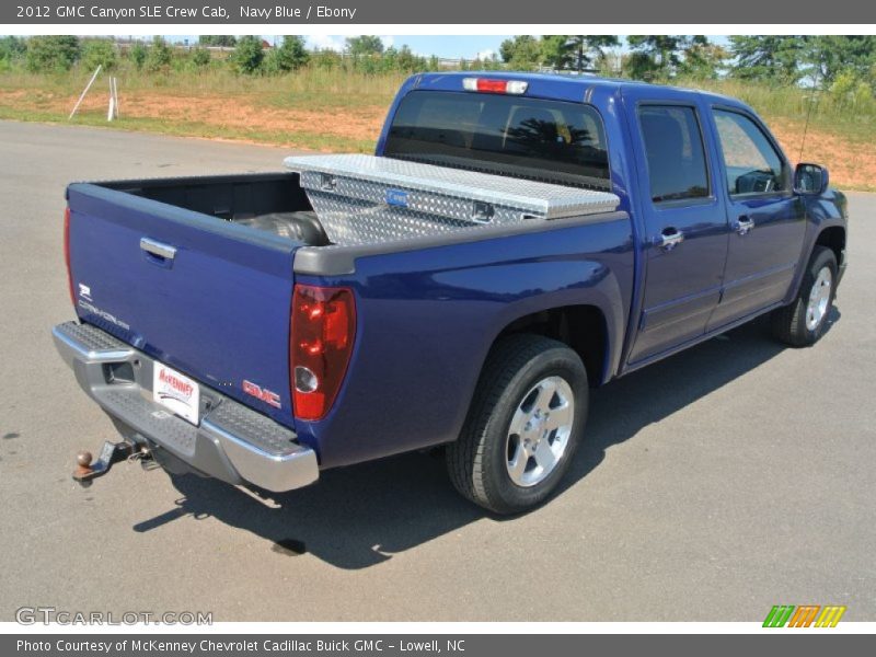 Navy Blue / Ebony 2012 GMC Canyon SLE Crew Cab
