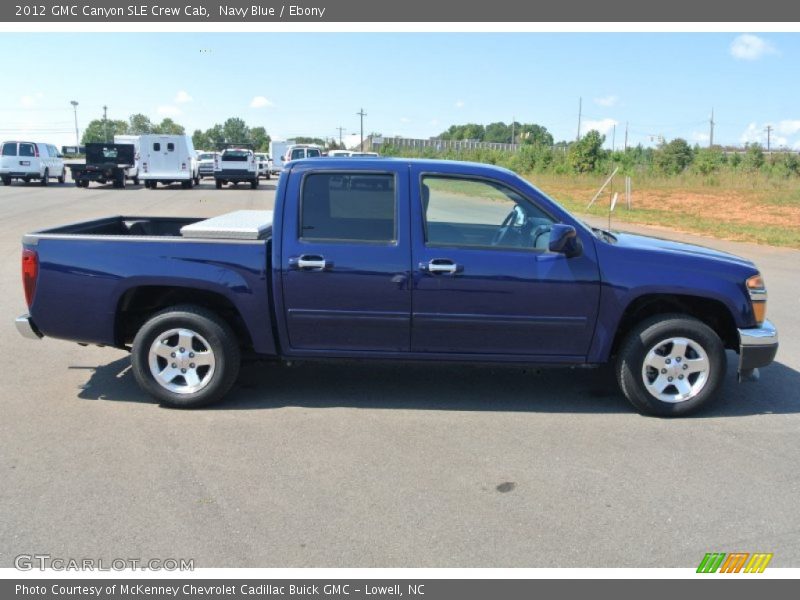 Navy Blue / Ebony 2012 GMC Canyon SLE Crew Cab