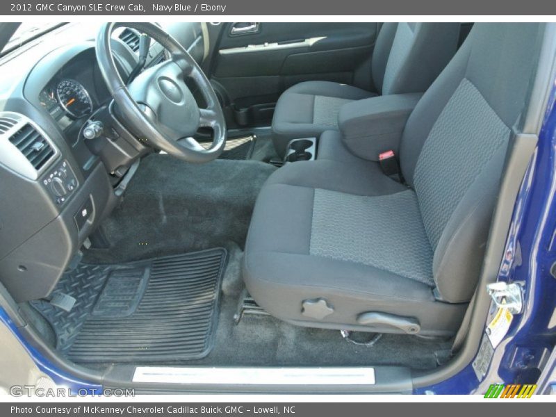 Navy Blue / Ebony 2012 GMC Canyon SLE Crew Cab