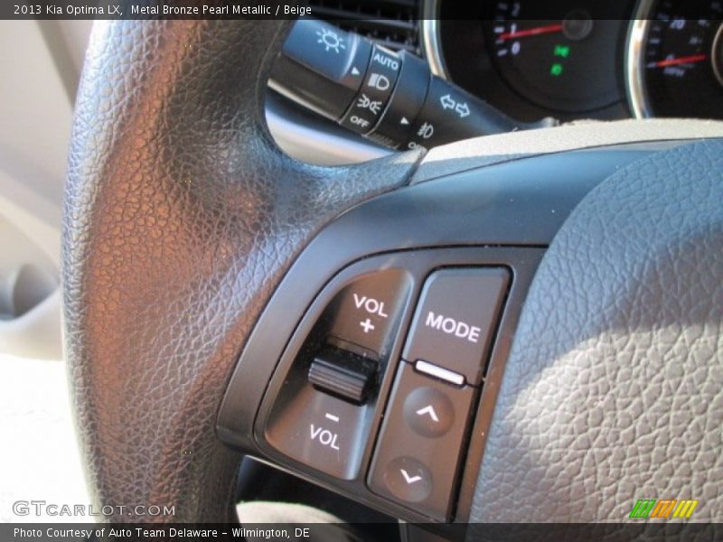 Metal Bronze Pearl Metallic / Beige 2013 Kia Optima LX