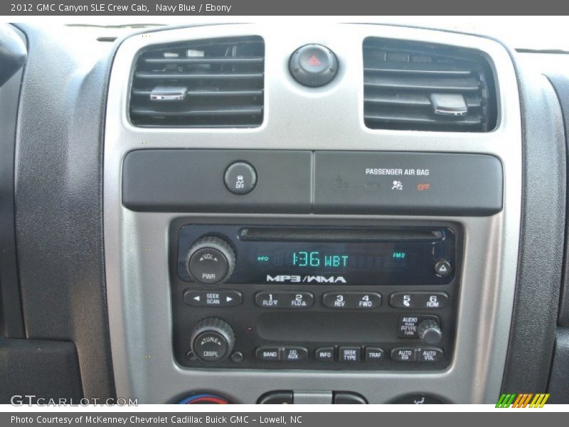 Navy Blue / Ebony 2012 GMC Canyon SLE Crew Cab