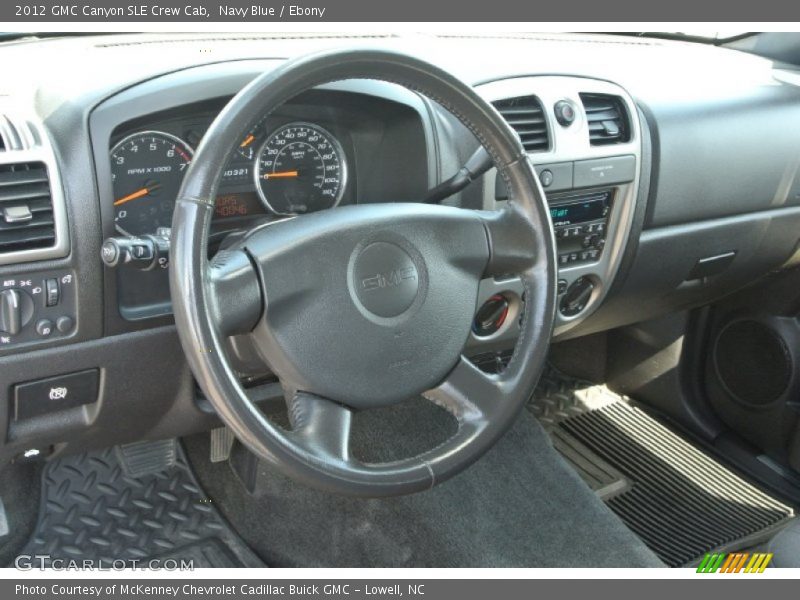 Navy Blue / Ebony 2012 GMC Canyon SLE Crew Cab