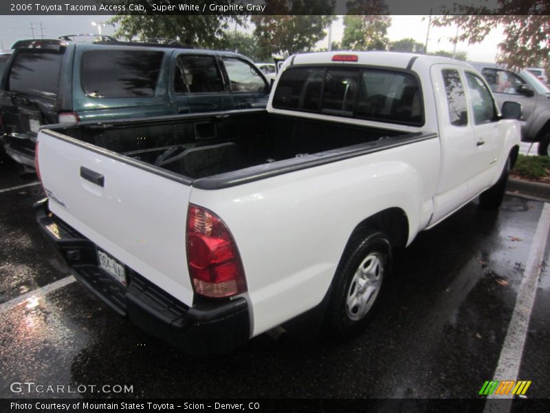 Super White / Graphite Gray 2006 Toyota Tacoma Access Cab