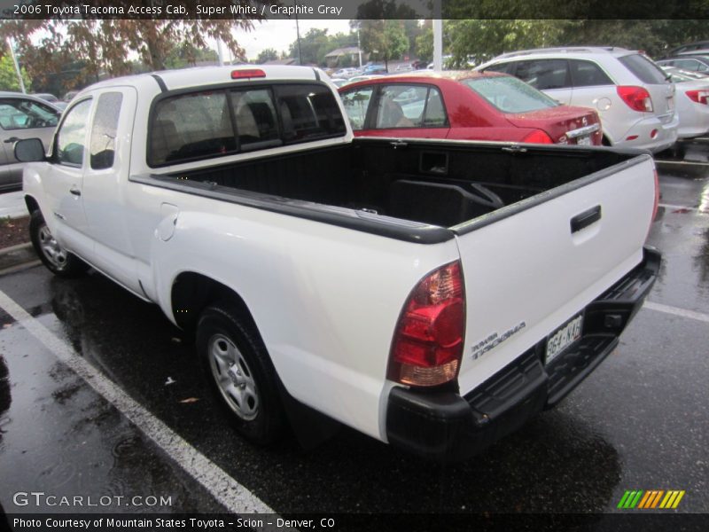 Super White / Graphite Gray 2006 Toyota Tacoma Access Cab