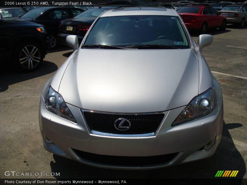Tungsten Pearl / Black 2006 Lexus IS 250 AWD