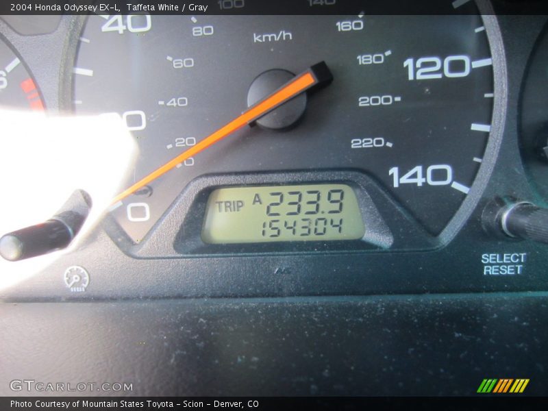 Taffeta White / Gray 2004 Honda Odyssey EX-L