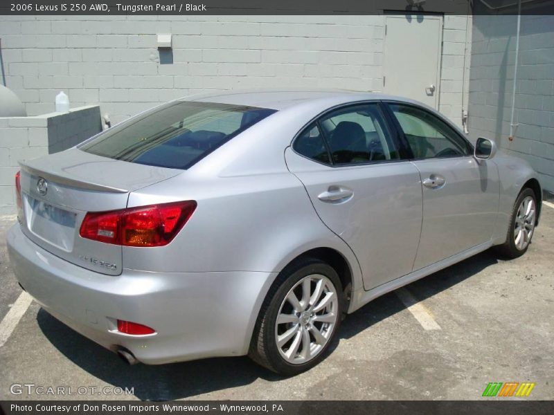 Tungsten Pearl / Black 2006 Lexus IS 250 AWD