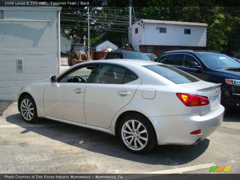 Tungsten Pearl / Black 2006 Lexus IS 250 AWD