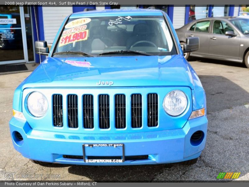 Surf Blue Pearl / Dark Slate Gray 2008 Jeep Patriot Sport 4x4