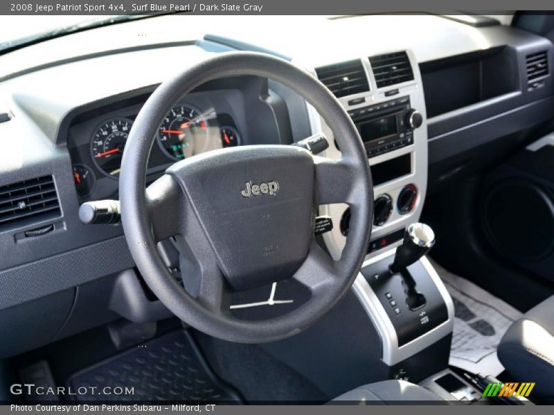Surf Blue Pearl / Dark Slate Gray 2008 Jeep Patriot Sport 4x4
