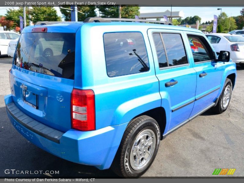 Surf Blue Pearl / Dark Slate Gray 2008 Jeep Patriot Sport 4x4