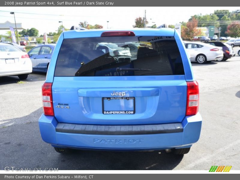 Surf Blue Pearl / Dark Slate Gray 2008 Jeep Patriot Sport 4x4