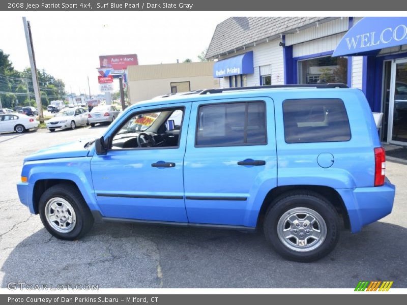 Surf Blue Pearl / Dark Slate Gray 2008 Jeep Patriot Sport 4x4